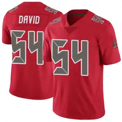 Men's Lavonte David Tampa Bay Buccaneers Color Rush Jersey - Red Limited